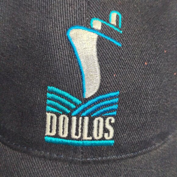 Doulos Hat Cap Strap Back Slave To God Christian Religious Panel - Picture 2 of 12